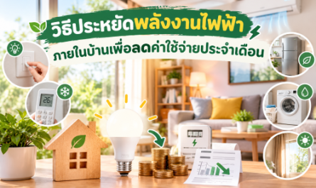 วิธีประหยัดไฟ